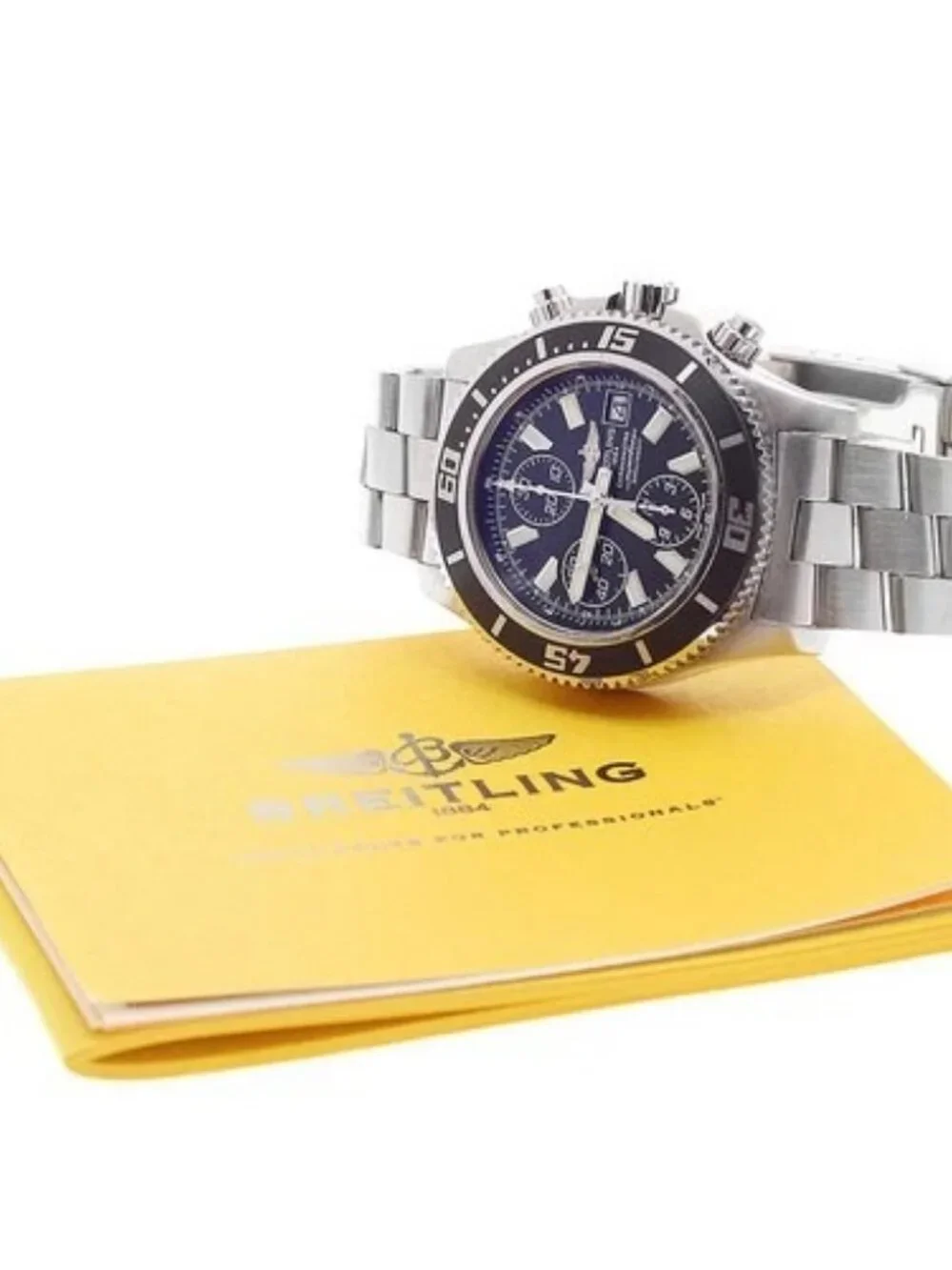BREITLING Super Ocean A13341 Chronograph black Dial Automatic Men's Watch_963008